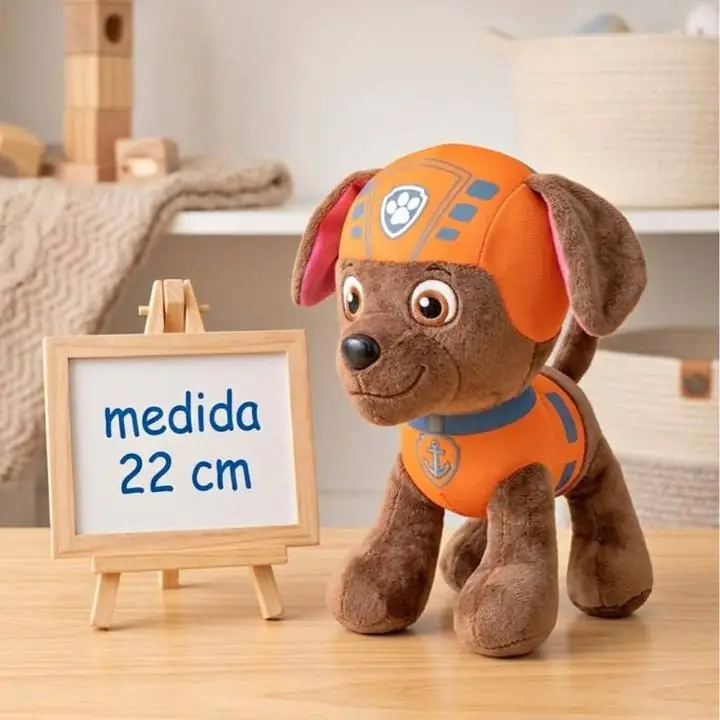 Peluche zuma paw patrol