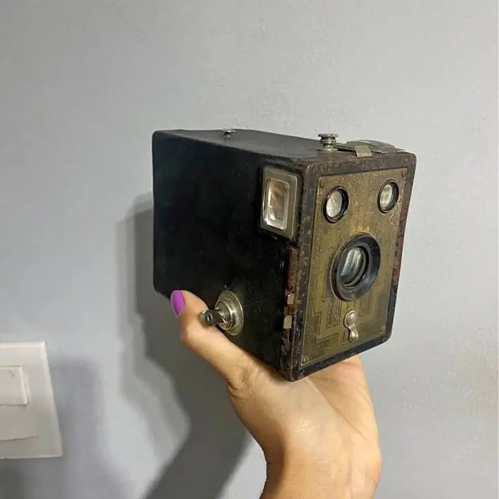 Camara antigua kodak brownie