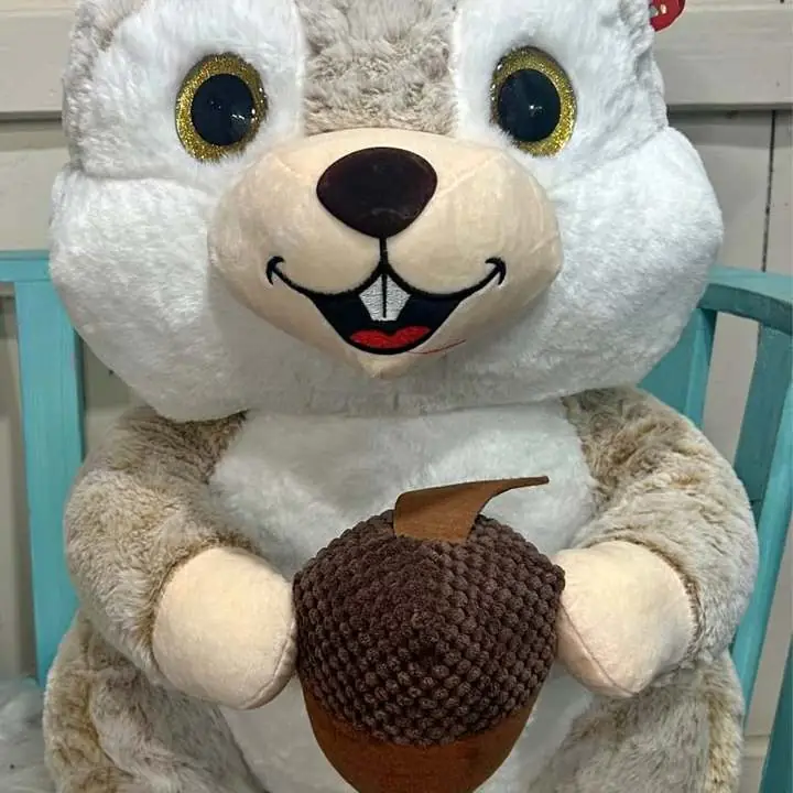 Peluche ardilla gigante 60 cm phi phi toys