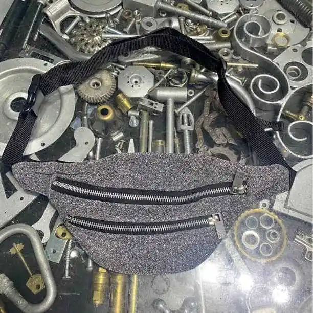 Riñonera neo bag de lurex