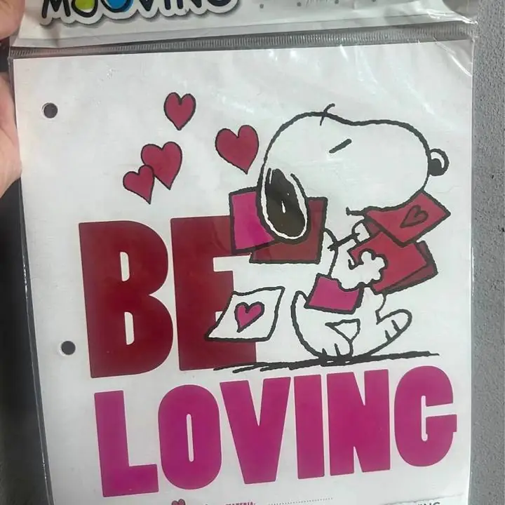 Asignaturas/separadores carpeta N3 snoopy x6