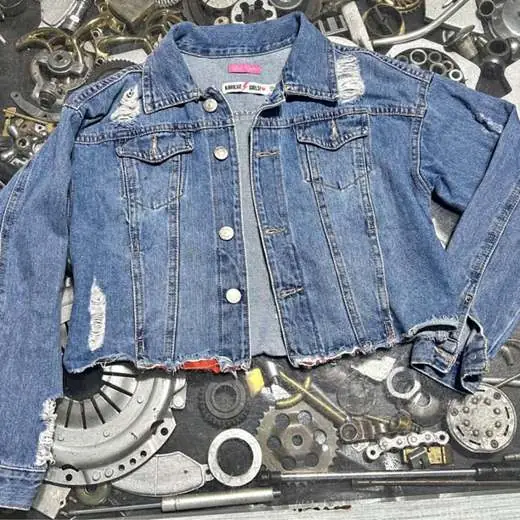 Campera jeans nena talle 10