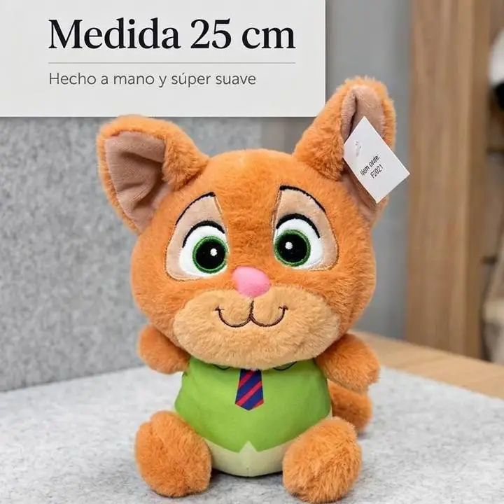 Peluche nick wilde de zootopia