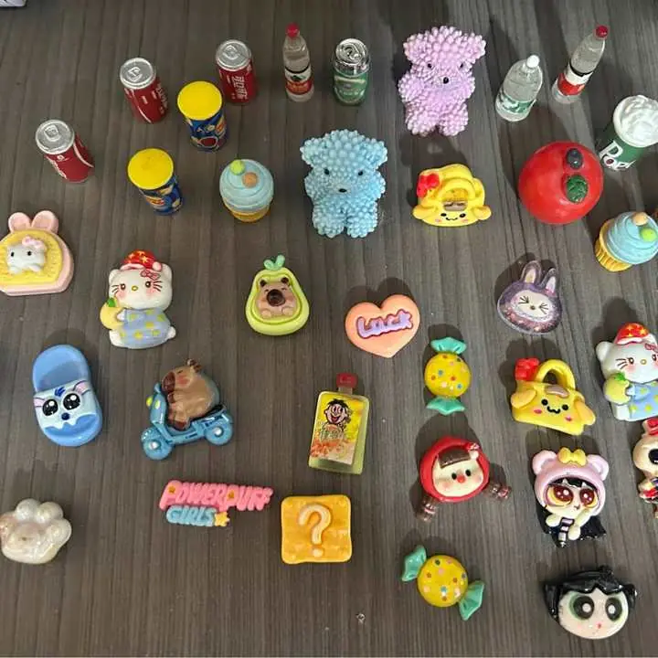 Charms de resina x 43 unidades