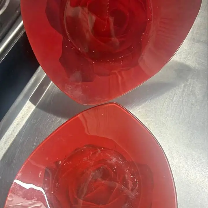 Platos antiguos x 2 vidrio
