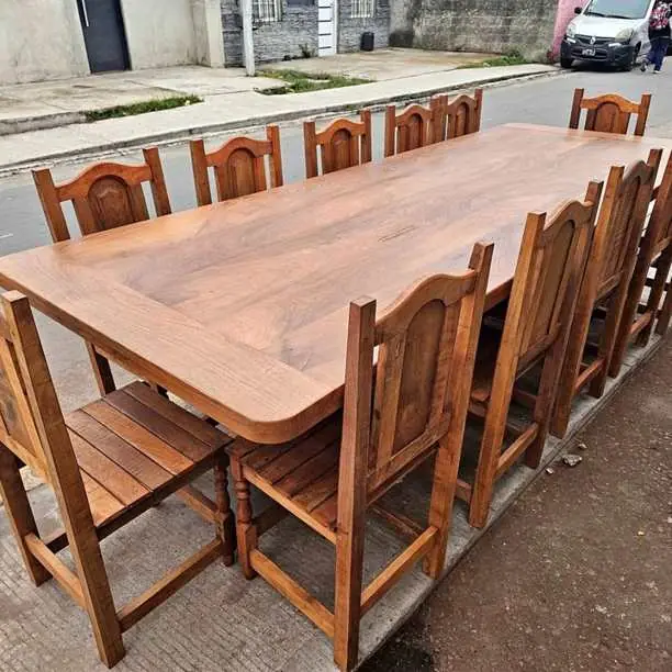 Somos fabricantes de muebles de algarrobo maziso