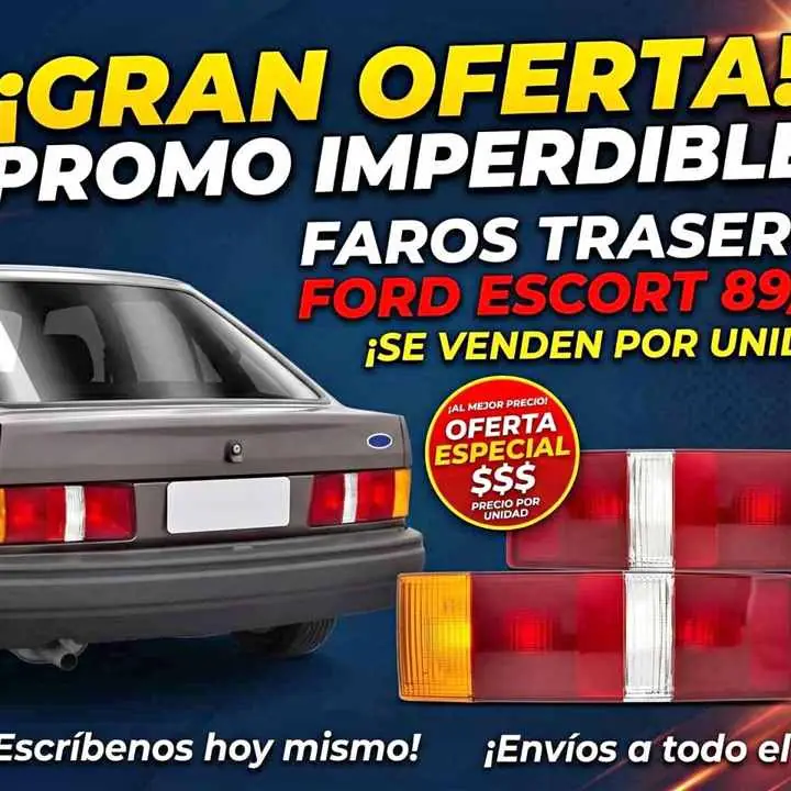 Faro trasero Escort 89/95