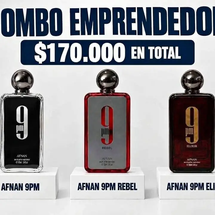 Combo Afnan - Afnan 9PM - Afnan 9PM rebel - Afnan 9PM elixir