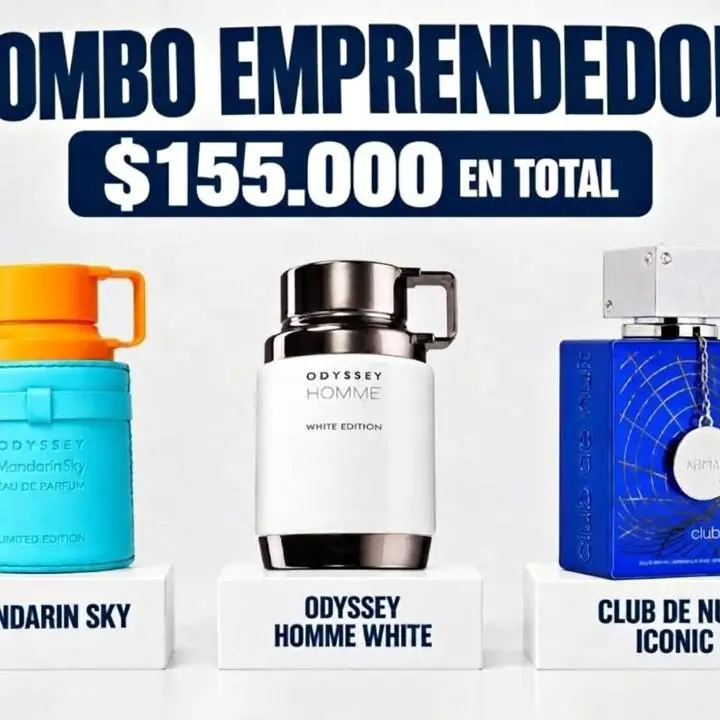 Combo de perfumes árabes