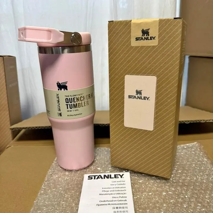 Vaso Stanley Térmico 887ml con Manija y Sorbete