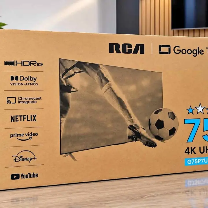 Smart TV RCA 75” 4K UHD google TV bajo el precio $1.400.000