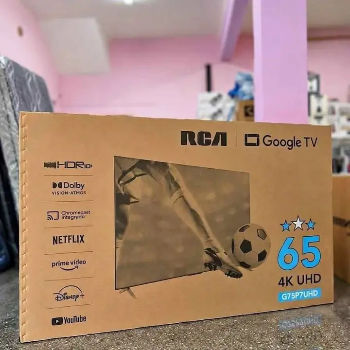 SMART TV RCA 65” 4K UHD GOOGLE TV – $950.000 Características principales