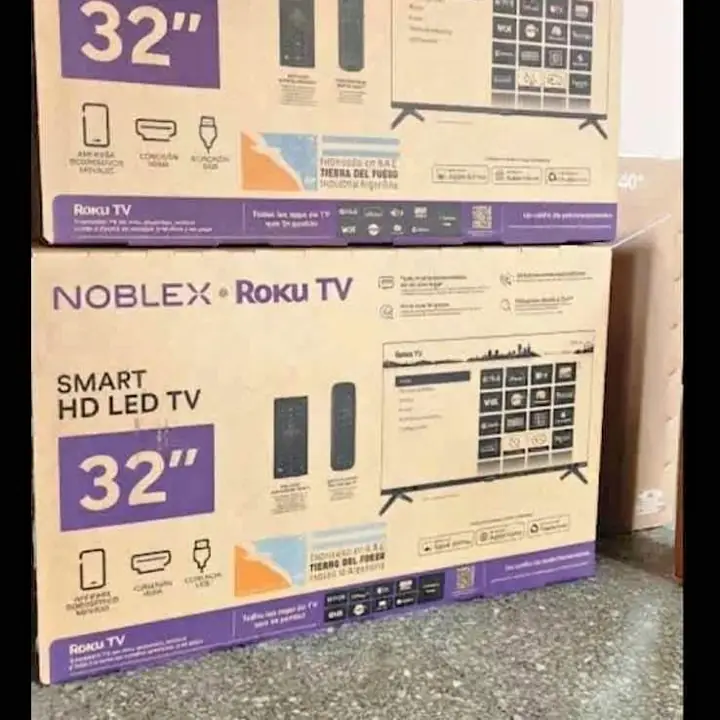 Smart HD LED TV Noblex 32" roku $260.000 todas las app de TV que te gustan apps