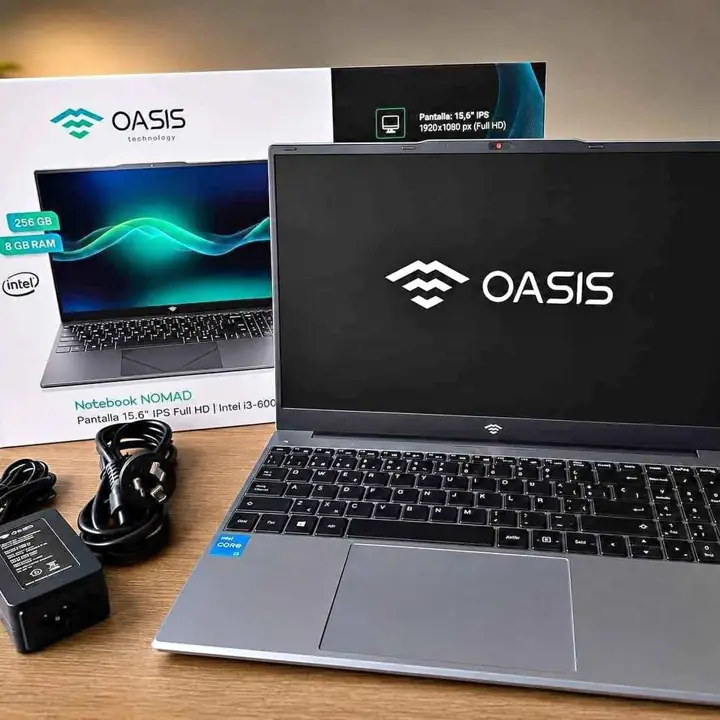 Notebook oasis intel I3 6006U 15,6" 8GB DDR3 1600 MHz $530.000 Tamaño de pantalla: 15