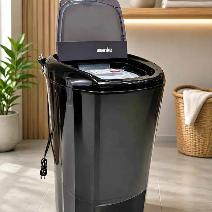 Secarropas Wanke 10KG confort black $135.000 Blanco/gris/negro