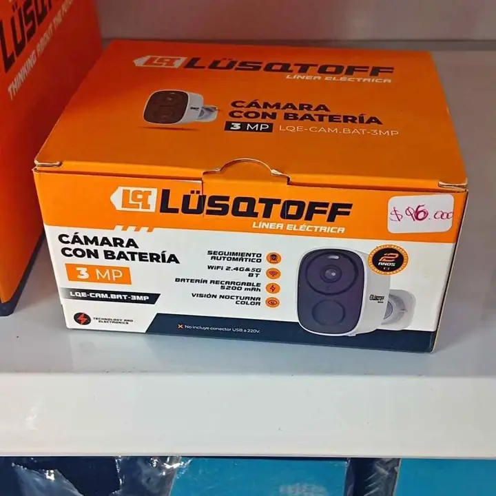 Camara con batería