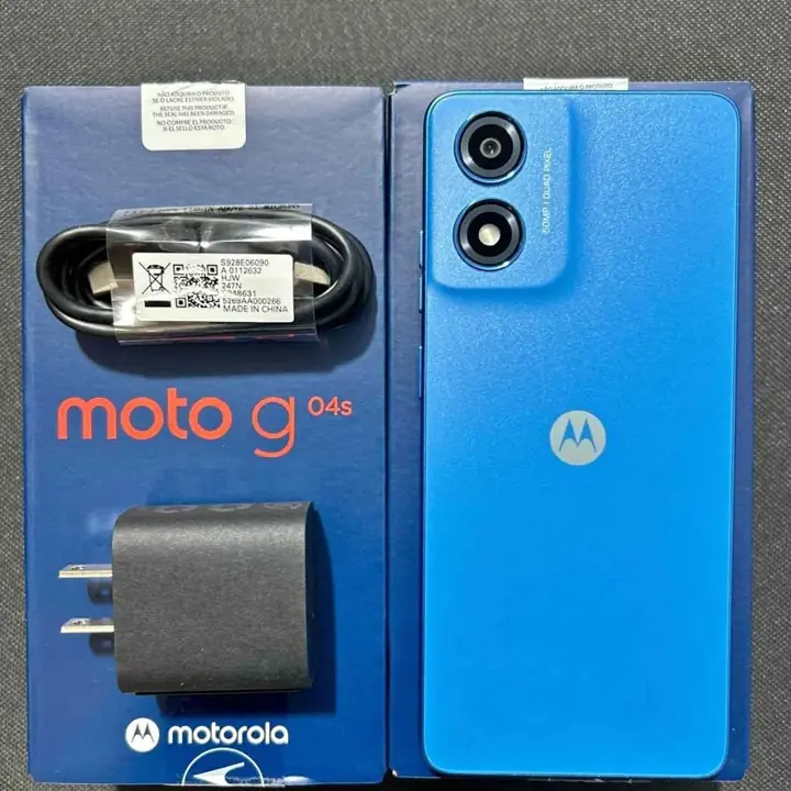 Nuevo ingreso celular moto G04S 4RAM/256GB $230.000 Pantalla: 6.6" HD+ con 90 Hz pa