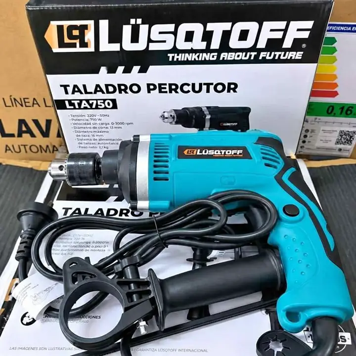 Taladro percutor $38.000 - modelo: LTA750- - POTENCIA:750W - velocidad: 0-3000 R /min