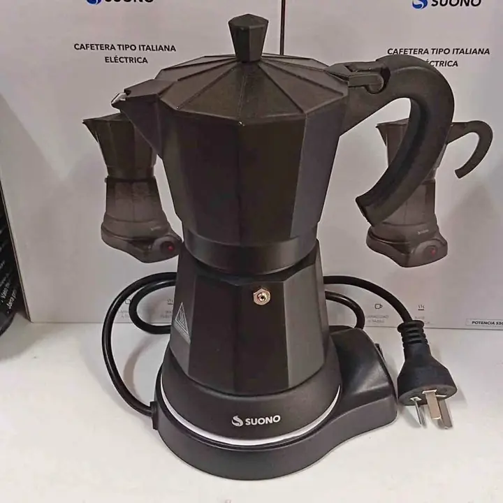 Cafetera tipo italiano electrica