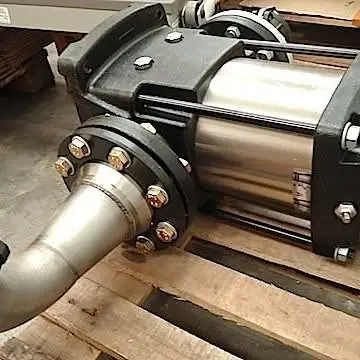Stock #3140 bomba centrifuga vertical acero inoxidable
