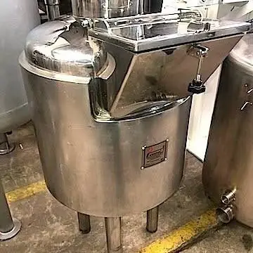 Stock #5461 reactor acero inoxidable 100 litros