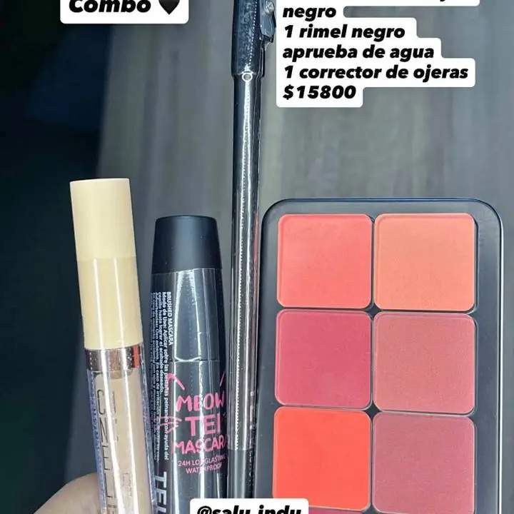 Combo de maquillaje