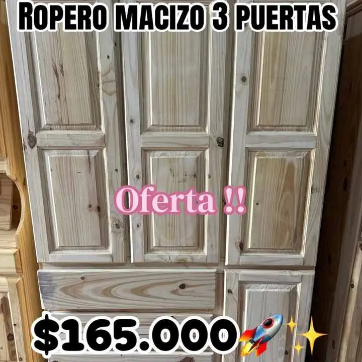 Ropero 3 puertas