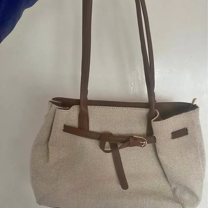 Cartera beigesy marrom