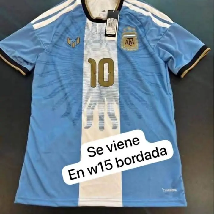 Camiseta despedida de Messi