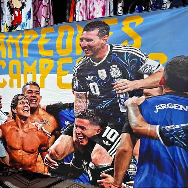 Banderas Messi