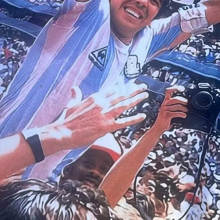 Bandera de Diego 1986