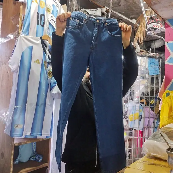 Jean+recto+azul+