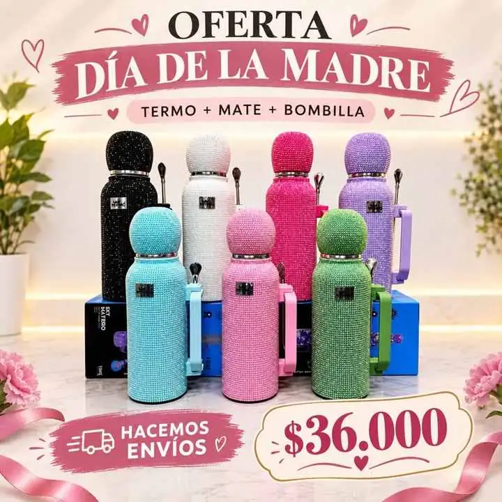 Promo dia de la madre set brilloso $36.000
