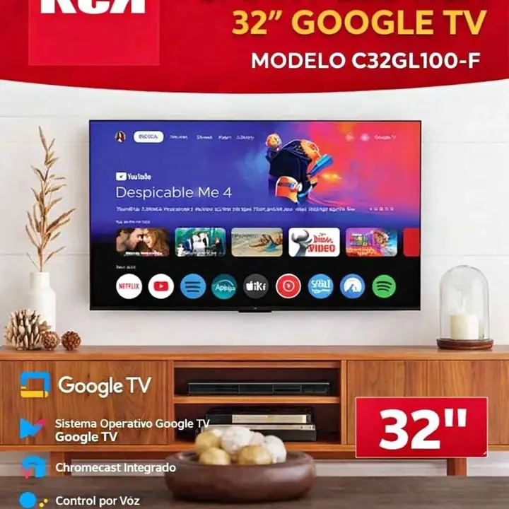 Smart TV RCA 32" google TV