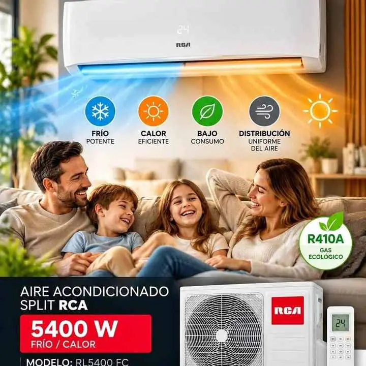 Aire acondicionado split RCA 5400W frío/calor