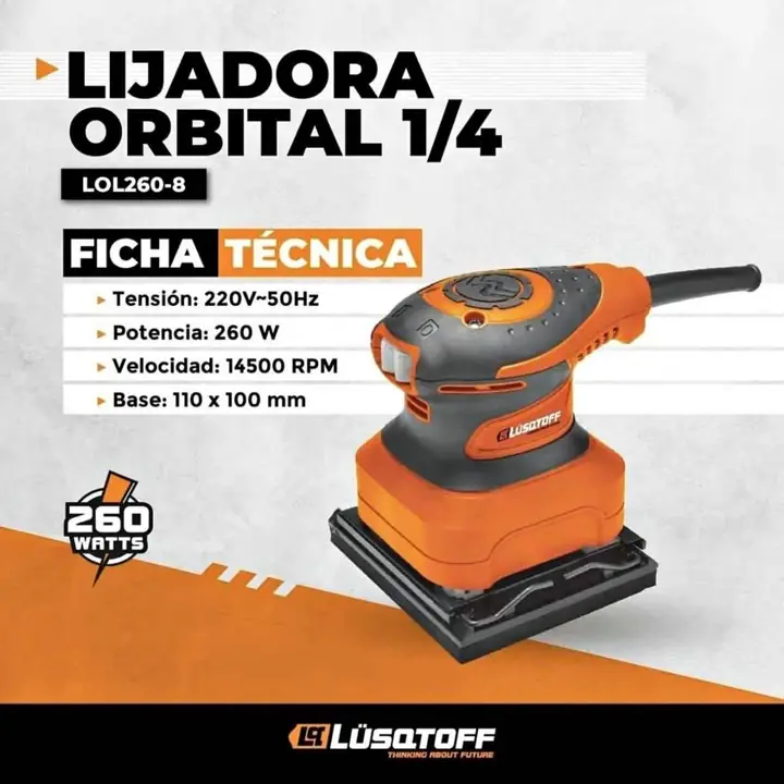 Lijadora orbital lusqtoff