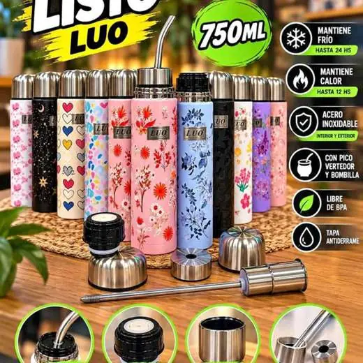 Mate listo luo 2 en 1 – 750 ML