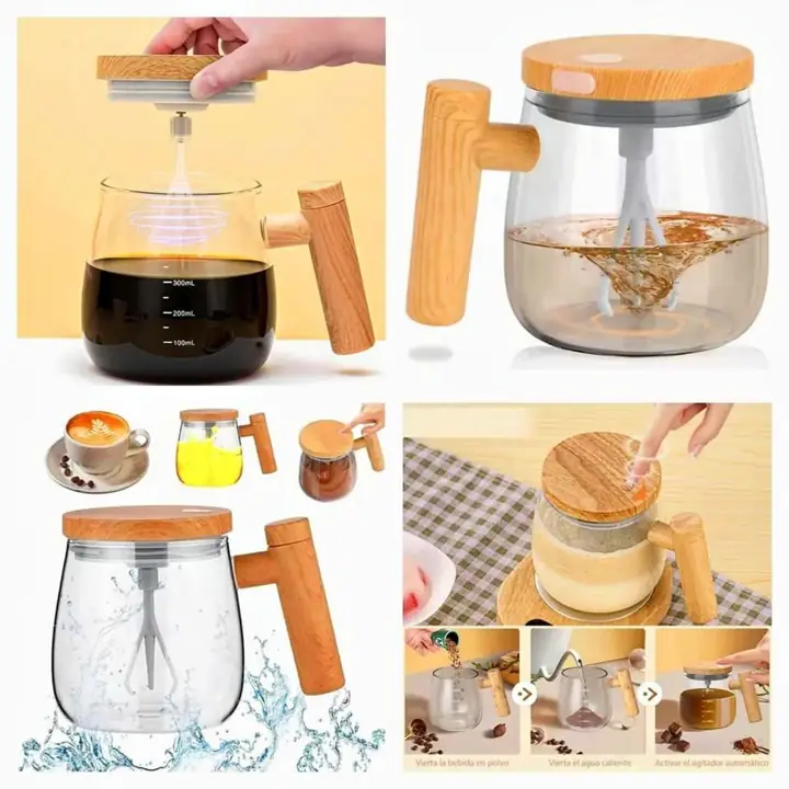Vaso mezclador automatico vidrio