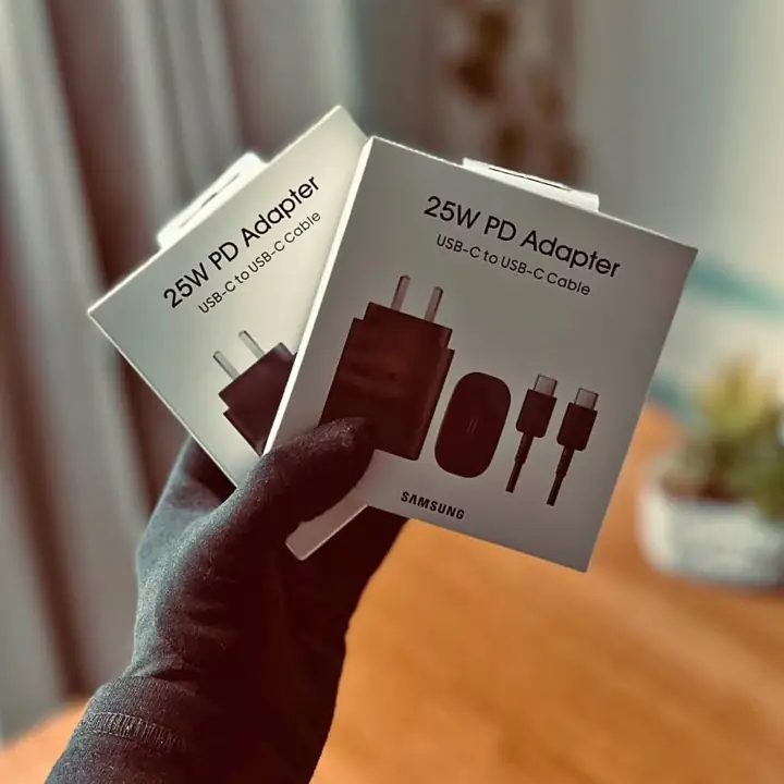 Venta por mayor X3 cargadores completos C/cable USB-C a USB-C tipo SAMSUNG|nuevos en caja sellada