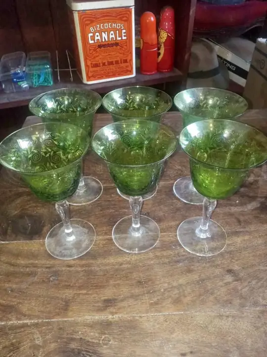 Copas de cristal