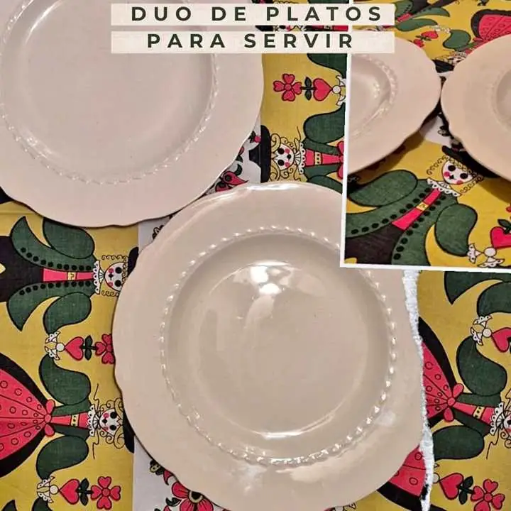 Duo de platos para servir