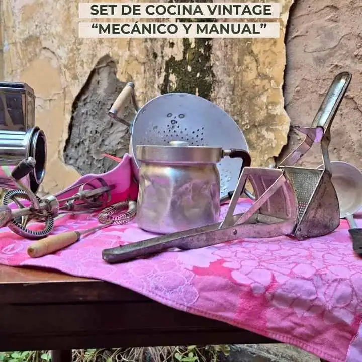 Set de cocina vintage