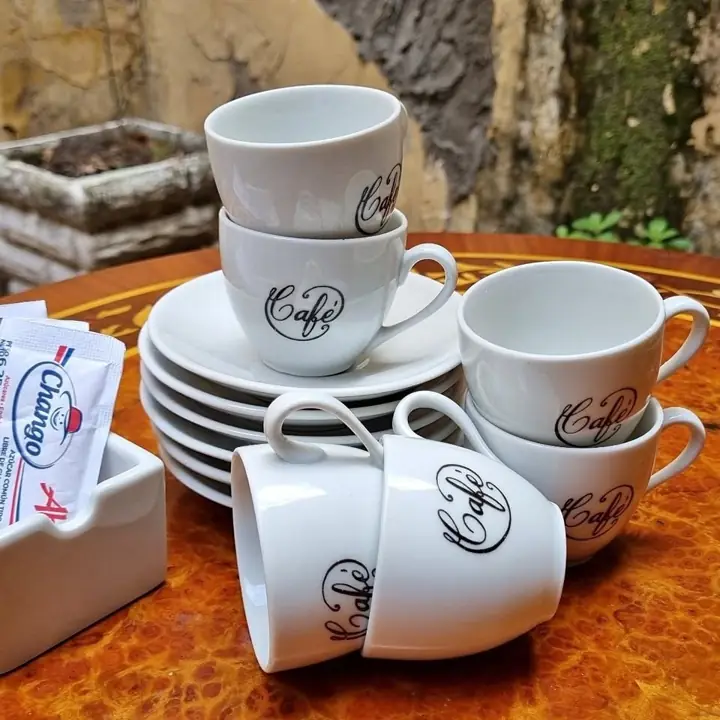 Juego de café "el bar"