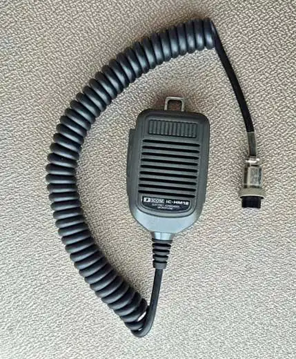 Microfono original ICOM IC-HM12 excelente estado