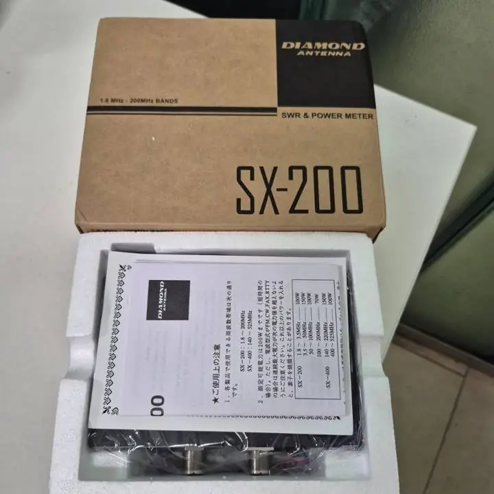 Medidor de ROE y potencia DIAMONS SX-200 nuevo en caja Japon