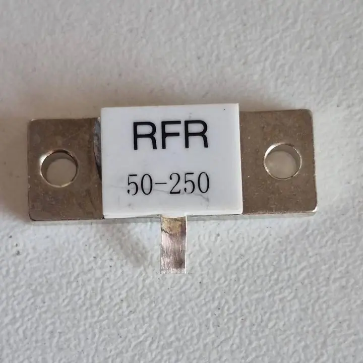 Resistencia de 50 ohms y 250 wats - no inductiva, ideal carga fantasma de RF