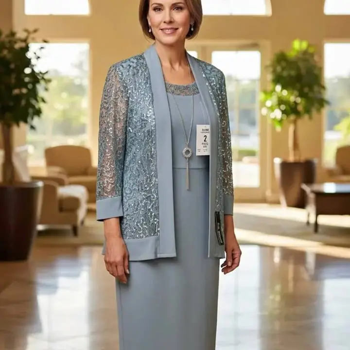 Vestido Ideal para Fiesta - Noche - Evento Casual - Importado (2piezas)