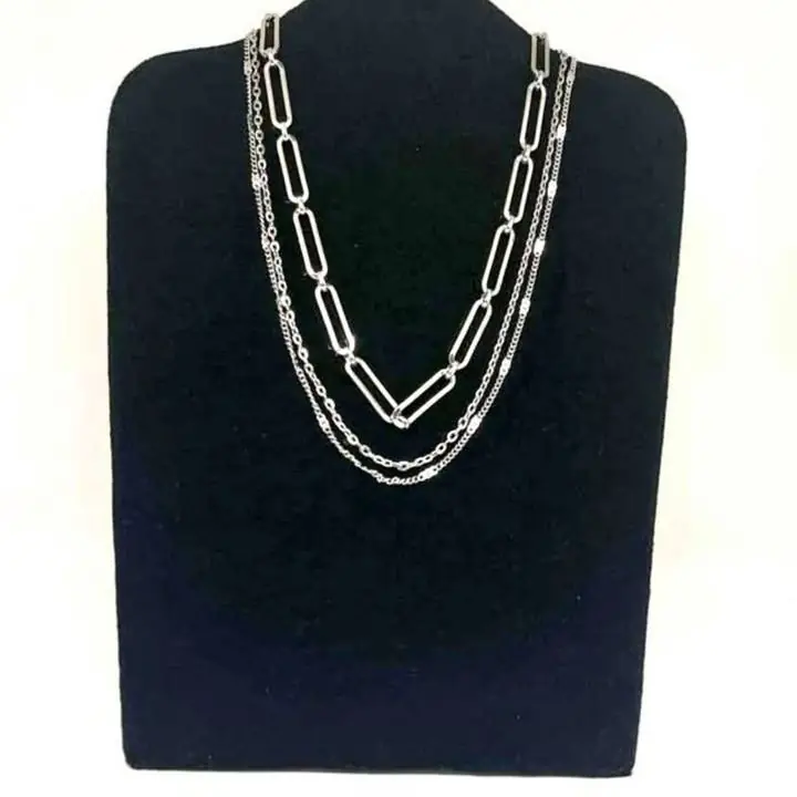 Collar Triple - Cadena Triple