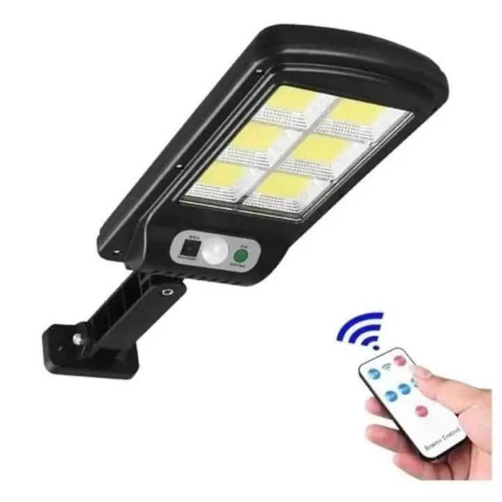 Lámpara solar recargable con sensor