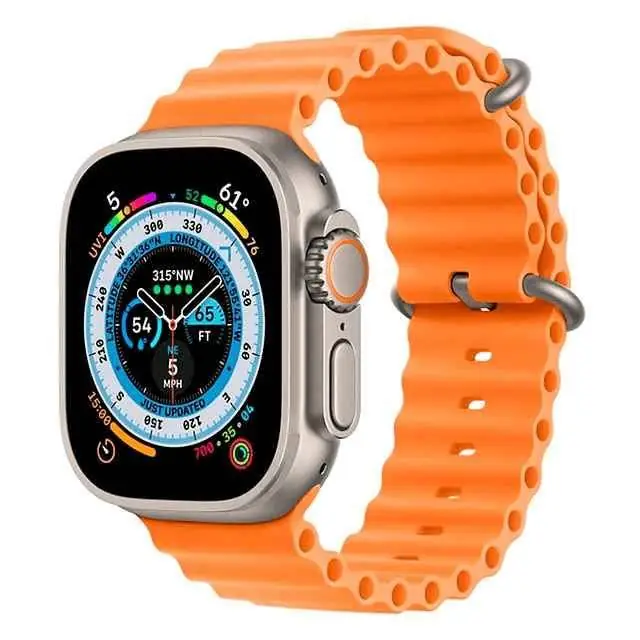 Smartwatch t900 ultra 2 big Naranja